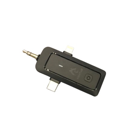 VENTUZ 3 IN 1 WIRELESS MICROPHONE CLIP ON USB C - LIGHTNING - 3.5MM JACK