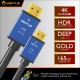 VENTUZ HDMI 2.0 PREMIUM HIGH SPEED HDTV CABLE 4K GOLD - 5 METER