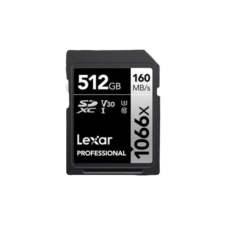 Lexar Professional SDXC / SD Card 512Gb 160MBps 1066x