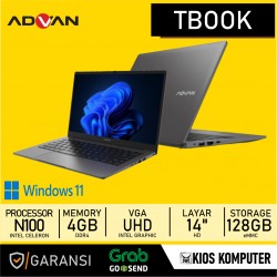 ADVAN TBOOK INTEL N100 4GB eMMC 128GB 14" WIN 11