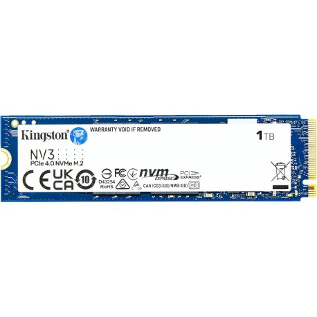 SSD KINGSTON NV3 1TB SSD M.2 NVME PCIE 4.0 GEN4 SNV3S/1000G