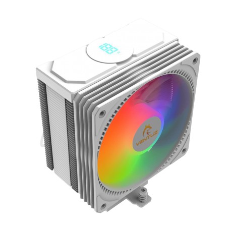 VENTUZ ARGB CPU AIR COOLER DIGI X1 - WHITE