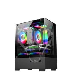CASE VENOMRX MARS TEMPERED GLASS FREE 3FAN RGB MATX