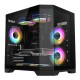 CASE NYK RUNE FC8 M-ATX GAMING CASE FREE 3F RGB - WHITE