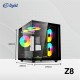 CASING KOMPUTER PC ENLIGHT Z8 BLACK - Micro ATX - INCLUDE 3 FAN