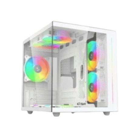 CASING KOMPUTER PC ENLIGHT Z8 BLACK - Micro ATX - INCLUDE 3 FAN