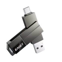 FLASHDISK EAGET FLASH DRIVE USB TYPE C CF33 - 128GB