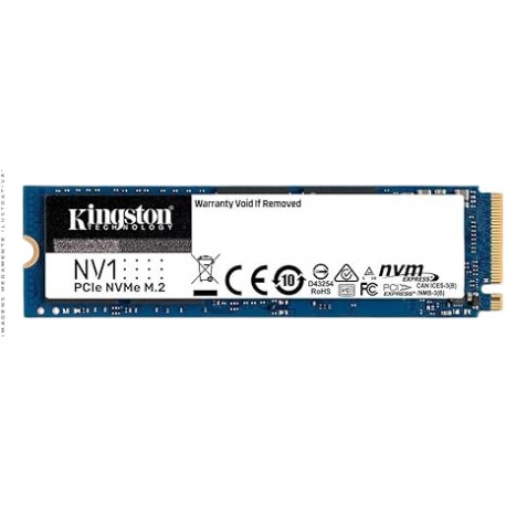 KINGSTON NV1 250GB SSD M2 NVME PCIE 3.0 GEN3 2100/1100 MB/s