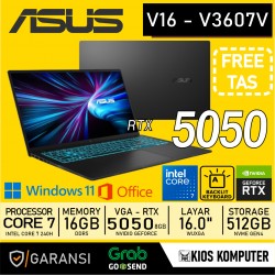 ASUS GAMING V16 V3607VH CORE 7 240H RTX5050 8GB 16GB ddr5 512GB SSD NVME G4 16" WUXGA 144HZ W11 OHS