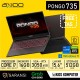 AXIOO PONGO 735 CORE I7 13620H 16GB DDR4 512GB NVME RTX 3050 6GB 15.6" FHD 144HZ W11