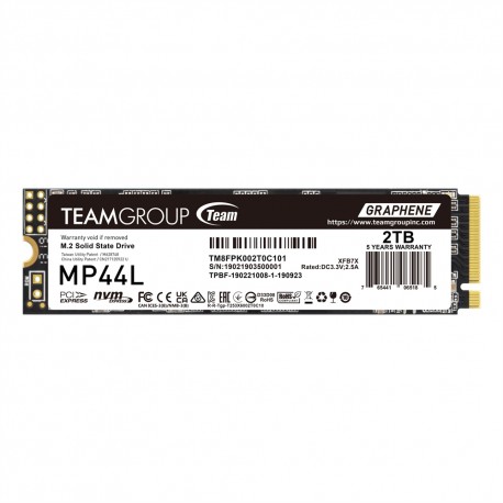 SSD M2 NVME TEAM MP44L 1TB GEN4