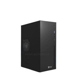 CASE HOSE OFFICE BLACK WITH PSU 380W M-ATX
