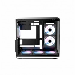 CASING KOMPUTER PC OCYPUS IOTA C70 BK ARGB ATX 6x FAN ARGB BLACK / WHITE