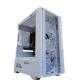 CASING PC KOMPUTER HOSE LEXA GAMING CASTLE MINI TEMPERED GLASS M-ATX BLACK INCLUDE 3 FAN