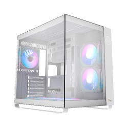 CASING KOMPUTER PC OCYPUS IOTA C70 BK ARGB ATX 6x FAN ARGB WHITE