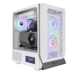 THERMALTAKE CASE CERES 300 TG ARGB SNOW/WHITE