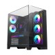 GAMEMAX INFINITY PLUS TEMPERED GLASS ATX BLACK