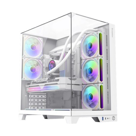 GAMEMAX INFINITY PLUS TEMPERED GLASS ATX BLACK
