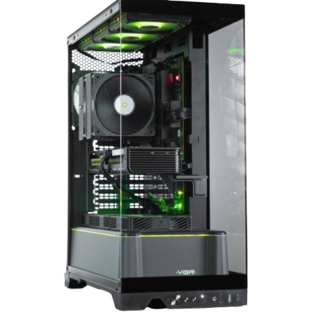 GAMEMAX INFINITY PLUS TEMPERED GLASS ATX BLACK