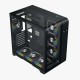 CASING KOMPUTER VBR Z9 PANORAMIC ATX PC CASE BLACK