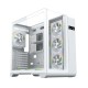 CASING KOMPUTER VBR Z9 PANORAMIC ATX PC CASE WHITE