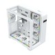 CASING KOMPUTER VBR Z9 PANORAMIC ATX PC CASE WHITE