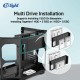 ENLIGHT Z11S BLACK M-ATX PC CASE DIGITAL DISPLAY FREE 3F
