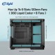 ENLIGHT Z11S BLACK M-ATX PC CASE DIGITAL DISPLAY FREE 3F