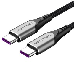RAPA CABLE TYPE C TO TYPE C DC1013 BLACK/GREY