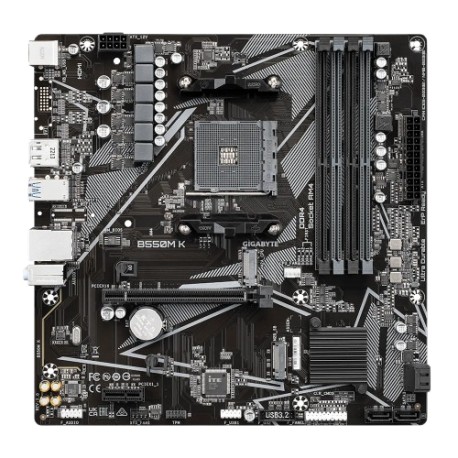 MOTHERBOARD GIGABYTE AMD B550M-K AM4 DDR4