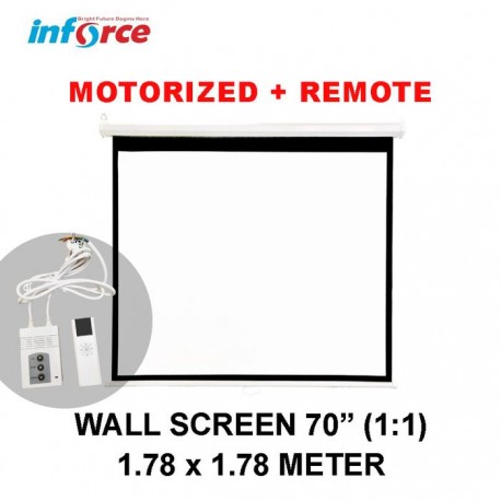 SCREEN INFORCE WALL 100" (4:3)