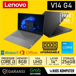 LENOVO V14 G4 IRU INTEL CORE I3 1315U MEMORY 8GB STORAGE 256GB SSD 14INCH FHD W11 + OHS (BAG)