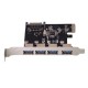 PCI SERIES CARD PCIE USB 3.0 4PORT