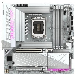 MOTHERBOARD GIGABYTE B860M AORUS ELITE WIFI6E ICE DDR5 LGA 1851