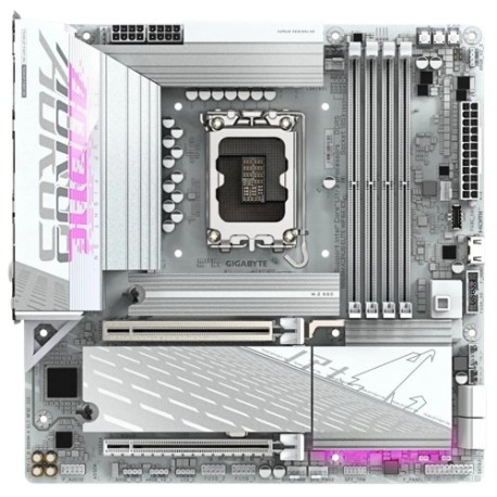 MOTHERBOARD GIGABYTE B860M AORUS ELITE WIFI6E ICE DDR5 LGA 1851