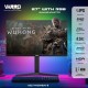 LED GAMING MONITOR VARRO 27 INCH VA27-1KGM180V-B IPS FHD 180Hz HDR AMD FREESYNC ADJUSTABLE UP - DOWN - ROTATION