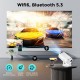 MINI PROYEKTOR HY300 Pro 720p 280 ANSI LUMENS ANDROID 13 2/16GB HDMI WIFI BLUETOOTH NETFLIX