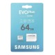 MICROSD SAMSUNG EVO PLUS 64GB UP TO 160 MB/S UHS SPEED CLASS 1