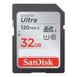 SDHC SANDISK 32GB CLASS 10 120 MB/S