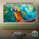 EZZRALE EZ320+ (PLUS) 3200 LUMENS ( 200 ANSI ) SMART PROJECTOR LINUX NETFLIX VERIFIED