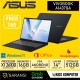 LAPTOP ASUS VIVOBOOK A1407Q SNAPDRAGON X X1 16GB DDR5 512GB NVMe Qualcomm Andreno GPU 14INCH WUXGA W11 + OHS