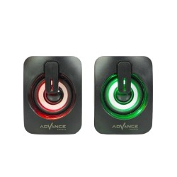 SPEAKER ADVANCE CLS108 RGB MULTIMEDIA 2.0 MINI CHANNEL MINI PORTABLE USB