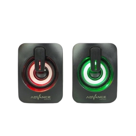 SPEAKER ADVANCE CLS108 RGB MULTIMEDIA 2.0 MINI CHANNEL MINI PORTABLE USB