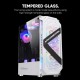 CASING PC ARMAGGEDDON TRITON PRO 200 M-ATX 4X FREE FAN ARGB BLACK