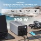 TAFFWARE PORTABLE SOLAR GENERATOR POWER STATION 220V/300W 110V/300W
