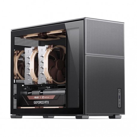 CASING PC JONSBO D31 TEMPERED GLASS BLACK MINI TOWER M-ATX