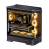 CASING PC JONSBO D400 CASE TEMPERED GLASS MIDDLE TOWER ATX