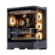 CASING PC JONSBO D400 CASE TEMPERED GLASS MIDDLE TOWER ATX