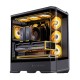 CASING PC JONSBO D400 CASE TEMPERED GLASS MIDDLE TOWER ATX