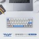 ARMAGEDDON RGB GMK100 MECHANICAL 60% BLUETOOTH SPRING / SUMMER